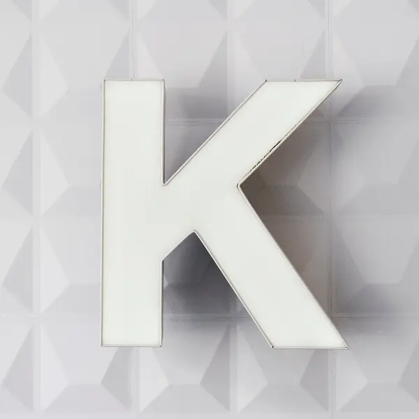 K