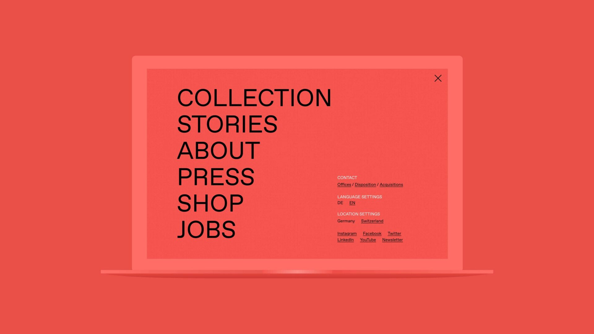 E-Commerce D2C DCM Stories – Storytelling Website