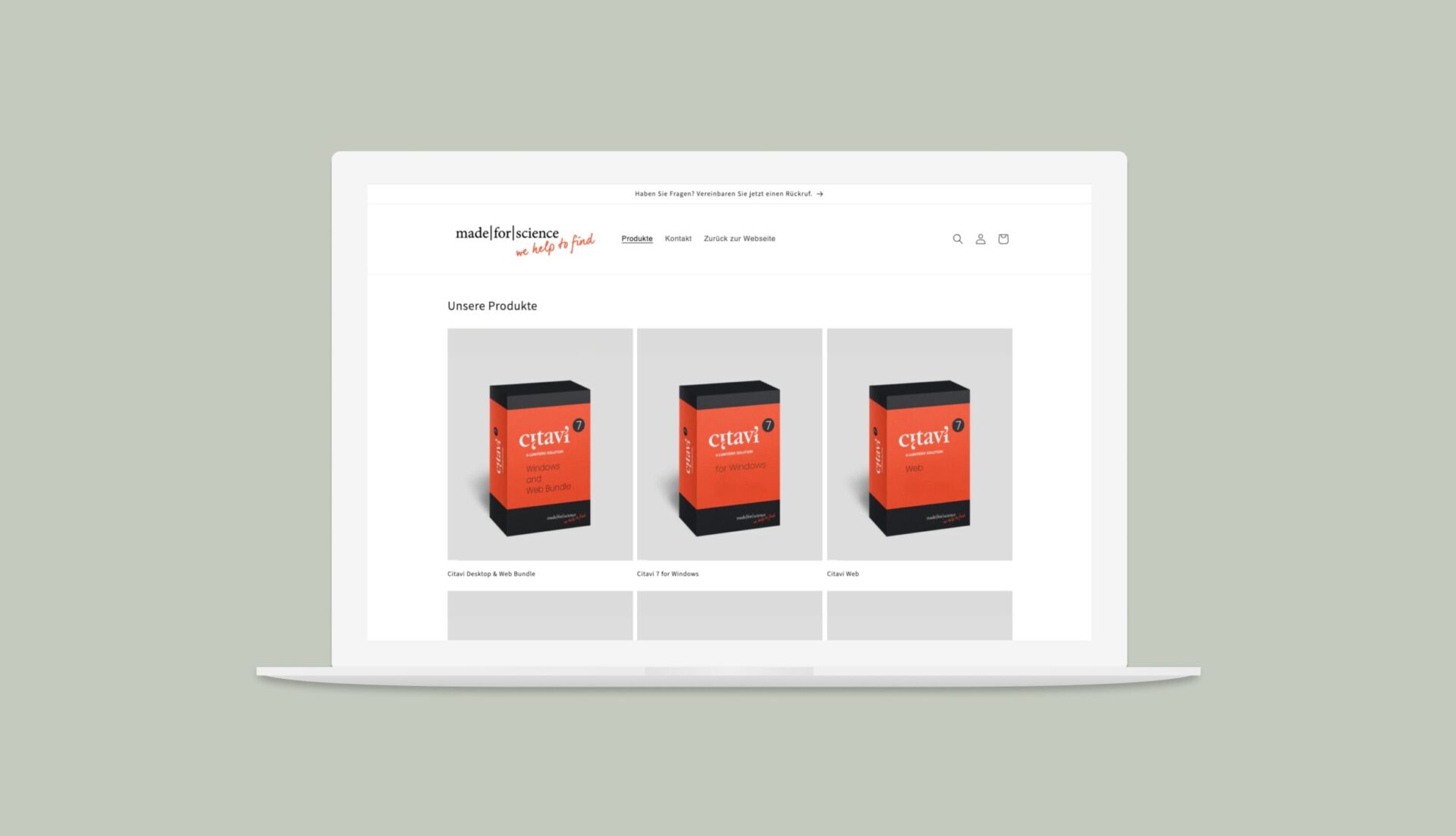 Made for science – Shopify Shop