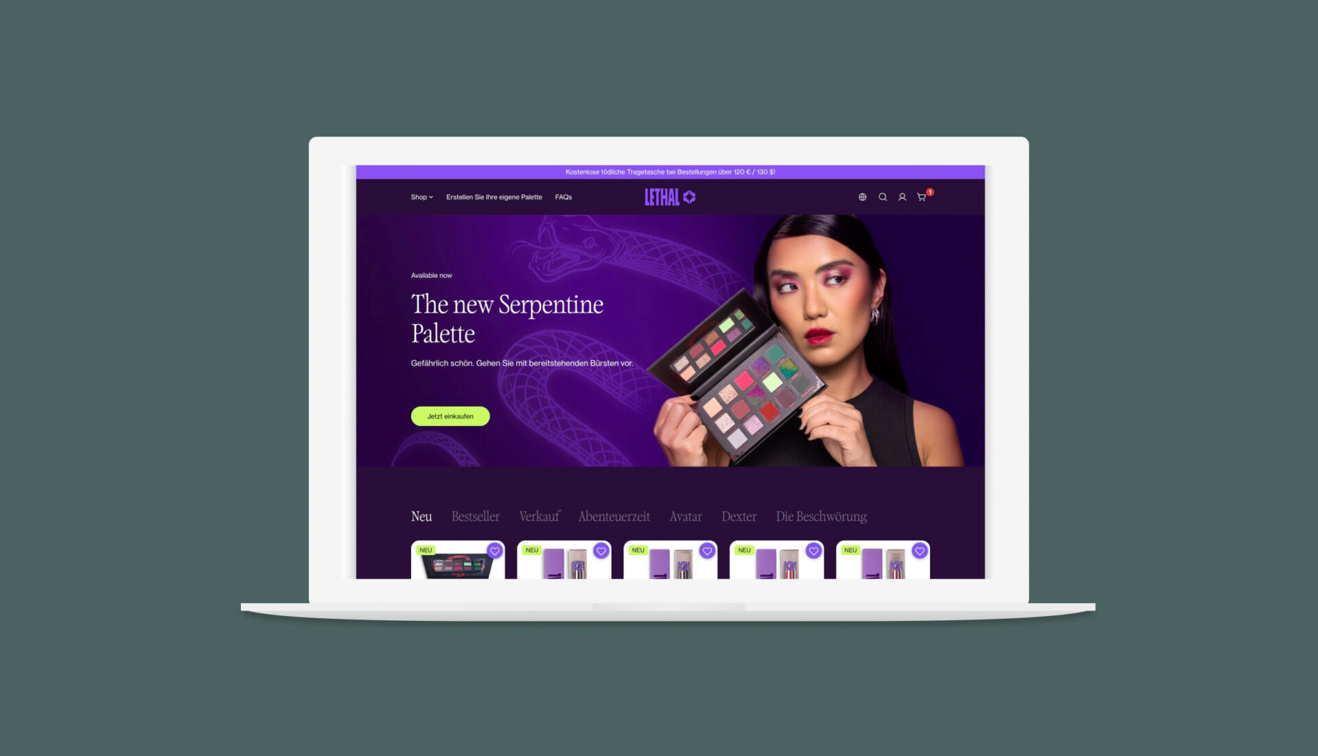 Shopify B2C Startseite